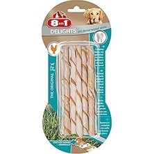 Renas Store 8in1 Delights Pro Dental Twisted Sticks Burgu Çubuklar 10'lu, 55 gr Köpek Ödülü