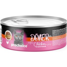 Renas Store Prochoice Döner Chicken, Sos Içinde Tavuk Etli Tam & Dengeli Yavru Kedi Maması 70 gr
