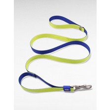 Renas Store Genel Köpek Gezdirme Kayışı, Çift Örgü Naylon, Kırmızı/pembe, 150 Cm, Ayarlanabilir, Sağlam Metal Kanca, Büyük ve Orta Irk Için