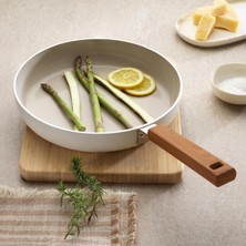 Renas Store Schafer Ceramoni Seramik Tava 26 Cm-Krem