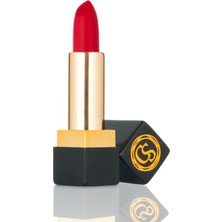 Renas Store Cocosh She Silk Velvet Lipstick Ruj, Nemlendirici Etki, Yoğun Pigmentasyon, Kadifemsi Dudaklar (02 Crimson)