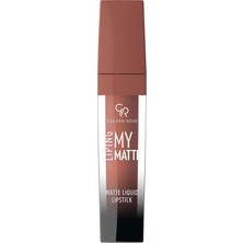 Renas Store Golden Rose Liping My Matte Likit Ruj No: 23 - Suya Dayanıklı Ultra Mat Ruj