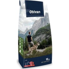 Renas Store Obivan Premium Biftekli Köpek Maması 15 kg - Hipoalerjenik, Bağışıklık Destekleyici, Sindirimi Kolay, Yüksek Proteinli Mama