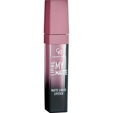 Renas Store Golden Rose Liping My Matte Likit Ruj No: 07 - Suya Dayanıklı Ultra Mat Ruj