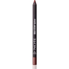Renas Store Note Cosmetics Silk Stay Lipliner Suya Dayanıklı Ipeksi Dudak Kalemi - 09 Espresso Dream