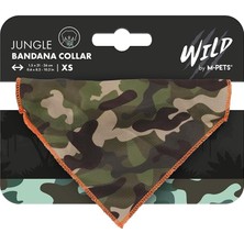 Renas Store M-Pets Wıld Jungle Bandana Collar (Xs)