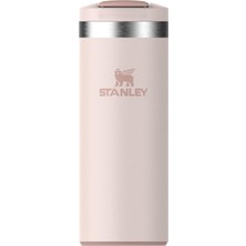 Renas Store Stanley The Transit Fliptop Mug Termos 0.35 Litre - Pembe Kuvars (Rose Quartz) | Paslanmaz Çelik