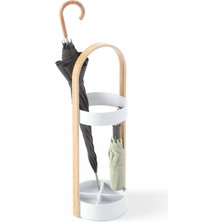 Umbra Bellwood Şemsiye Standı Beyaz-Doğal 68 cm