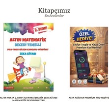 Altın Nokta Yayınevi Altın Nokta Yayınları 2. Sınıf Altın Matematik Zeka Kitabı Matematiği Sevdiren Kitap (+Seviye Tespit Uygulama Hediyeli)