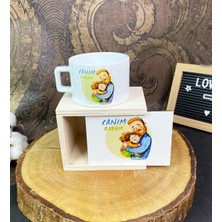 Renas Store Giftmoda Canım Babam Tasarımlı Kutulu Kupa