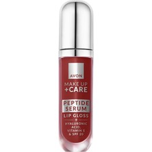 Renas Store Avon Peptit Serum Lip Gloss, Cherry Glow, Hyaluronic Acid, Vitamin E & Spf 20
