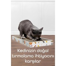 Renas Store Tırmata Karton Oluklu Kedi Tırmalama Tahtası