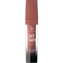 Renas Store Golden Rose Liping My Matte Likit Ruj No: 25 - Suya Dayanıklı Ultra Mat Ruj