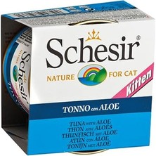 Renas Store Schesir Kitten Ton Balıklı Aloeveralı Yavru Kedi Konservesi 85 gr