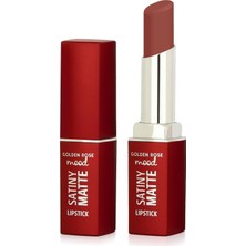 Renas Store Golden Rose Mood Satiny Matte Lipstick No:05 Burnt Blush - Mat Ruj