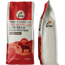 Renas Store Kito Doğal Besi Kuzu Etli Yetişkin Mini Irk Köpek Maması 2.5 kg