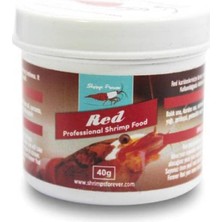 Renas Store Shrimps Forever Red Karides Renk Yemi 40GR