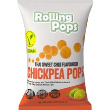 Rolling Pops Thai Sweet Chili Çeşnili Nohut Cipsi 56 G