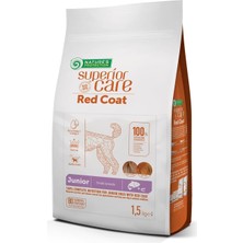 Renas Store Nature's Protection Superior Care Kızıl/kahverengi Tüylü Köpekler Için Tahılsız Somonlu Küçük Irk Yavru Köpek Maması 1,5 kg