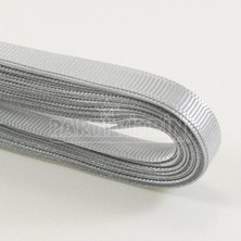 Renas Store Gümüş Gri Grogren Kurdela 1 Cm. x 10 Metre