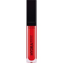 Renas Store Note Cosmetics Hydramoist Lipgloss 09 Heartbreaker Nemlendirici Dudak Parlatıcısı, Kırmızı