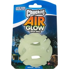 Renas Store Chuckit! Air Glow Getirme Topu Köpek Oyuncağı, Orta (2,5 Inç), 1 Adet, Irklar Için 20-60 Lb