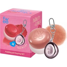 Renas Store Keyring Lip & Cheek Blurry Pudding Pot Be – 5g (Anahtarlıklı)