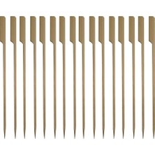 Renas Store 25CM. Yassı Bambu Çöp Şiş 200 Adet