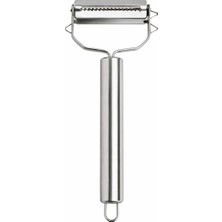 Renas Store Paslanmaz Çelik Meyve ve Sebze Soyacağı, Gümüş Rengi, Dayanıklı Metal Yapı