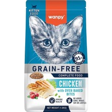 Renas Store Wanpy Tavuklu Tahılsız Yavru Kedi Maması 1,5kg