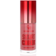 Renas Store Golden Rose Smart Cheek Liquid Blusher No: 107 Mercan - Cam Cilt Görünümü Veren Likit Allık