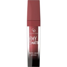 Renas Store Golden Rose Liping My Matte Likit Ruj No: 19 - Suya Dayanıklı Ultra Mat Ruj