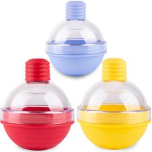 Renas Store 3lü Büyük Buz Kalıbı, Yuvarlak Buz Kalıbı, Buz Küpü Kalıbı, Silikon Buz Kalıbı, Küre Buz Kalıbı