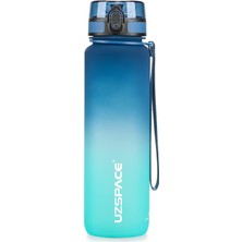 Renas Store Uzspace Spor Içecek Şişesi 500 ML/800 Ml/1 L, Sızdırmaz, Tritan ve Bisfenol A Içermez, Bisiklet, Fitness, Dış Mekan Için Su Şişesi