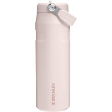 Renas Store Stanley Iceflow™ Aerolight™ Flip Straw 2.0 Pipetli Termos Su Şişesi 0.7 Litre - Pembe Kuvars (Rose Quartz) | Paslanmaz Çelik