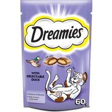 Renas Store Dreamies Kedi Ördekli Ödül Maması 60 gr
