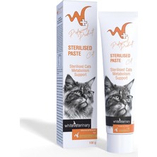 Renas Store W+ Whiteveterinay Sterilised Paste 100 gr (Kısır Kediler Için Vitaminli Malt Macun)