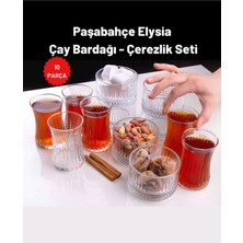 Renas Store Pasabahce Elysia Çay Bardağı Kase Çerezlik Seti STK28785907846