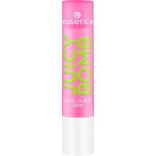 Renas Store Essence Juicy Bob Glossy Butter Balsam, Dudak Balsamı, No. 03, Pembe, Doğal, Parlak, Parlak, Taze, Vegan, Paraben Içermez, Mikro Plastik Parçacıkları Içermez, Nano Parçacıklar Içermez, Tekli Paket