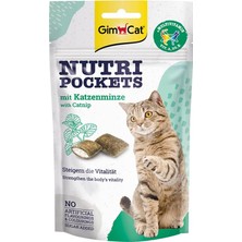 Renas Store Gimcat Nutripockets Kedi Ödülü Kedi Otu Multivitamin, 60 G