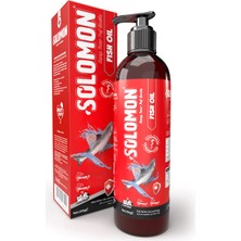 Renas Store Solomon Fish Oil Kedi ve Köpekler Için Omega 3 ve 6 Içerikli Balık Yağı - Kedi ve Köpekler Için Tüy ve Genel Sağlık Destekleyici