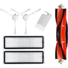 Renas Store Dreame D10 Plus Gen 2 ile Uyumlu Kıl Fırçalı Filtre Seti