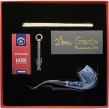 Renas Store Atomic German 9mm Başlangıç Pipo Seti Smooth Siyah Boxin