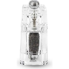 Renas Store Peugeot Chaumont Akrilik Karabiber Değirmeni, 11 Cm/4-1/2 Inç, Şeffaf (940211)