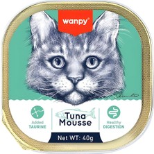 Renas Store Wanpy Ton Balıklı Alutray Yaş Kedi Maması 40GR