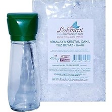 Renas Store Lokmanavm Tuz Karabiber Değirmeni Yeşil + Himalaya Çakıl Tuz Beyaz 250 gr