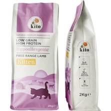 Renas Store Kito Doğal Besi Kuzu Etli Yavru Kedi Maması 2 kg
