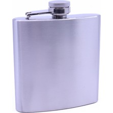 Renas Store Paslanmaz Çelik Cep Matarası - Hip Flask 6 Oz