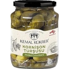 Renas Store Kemal Kükrer Kornişon Turşu No:2 Cam Kavanoz 680 gr