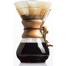 Renas Store Orret Home 600 ml Termisil Borosilikat Cam Demleme Karafı – Kahve ve Bitki Çayı Demleme Sürahisi, Isıya Dayanıklı Cup Coffee Pot, Şeffaf Manuel Demleme Kabı-Demleme Sürahisi
